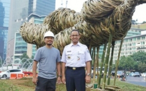Instalasi Bambu Karyanya Dibongkar, Ini Tanggapan Seniman Getah Getih
