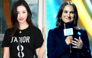 Sunmi Adu Cantik dengan Natalie Portman, Simbol Tangan Jadi Sorotan