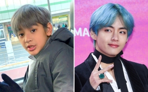  Anak Andre Taulany Senyum Imut Dipuji Makin Mirip V BTS Gara-gara Ganti Rambut Biru, Setuju?