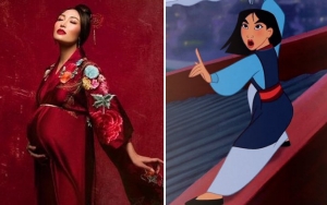 Foto Maternity Kenakan Hanfu, Ayu Dewi Dipuji Mirip Mulan