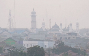 Karhutla di Aceh Barat Capai 12 Hektare, Sejumlah Siswa Tumbang Akibat Hirup Kabut Asap