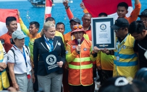 WASI Pecahkan Rekor Dunia Selam, Tagar #DariIndonesiaUntukDunia Trending Topic