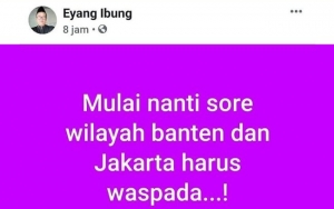 Viral Pria Ini Prediksi Gempa Banten 5 Jam Sebelum Terjadi