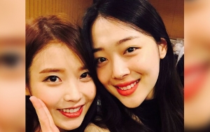 IU Posting Foto Imut Balas Hadiah dari Sulli