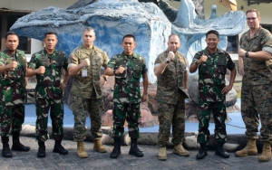 Momen Idul Adha, Marinir Indonesia Kenalkan Tradisi Tahunan ke Tentara Amerika