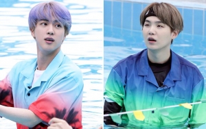 Kocaknya Jin dan Suga 'Adu Gulat' Demi Rebutan Bola di 'Run BTS!'