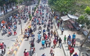 Bukan Hanya Batu, Demonstran di Papua Serang Polisi Dengan Senapan Angin