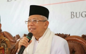 Ma'ruf Amin Ingin PKB Dukung Loloskan UU Pesantren Dapat APBN