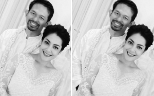 Lulu Tobing Digendong Suami Tajir, Foto Cantik di 'Malam Pertama' Bukti Awet Muda
