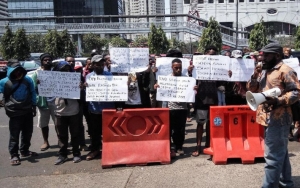 Mahasiswa Papua Kembali Gelar Aksi Usai Pengibar Bendera Bintang Kejora Ditangkap