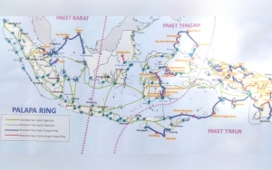 Rudiantara Bangun Palapa Ring di Kalimantan Siapkan Jaringan Internet Ibu Kota Baru