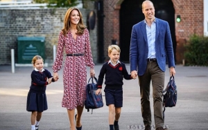 Imutnya Pangeran George dan Putri Charlotte di Hari Pertama Sekolah, Bak Sibling Goals