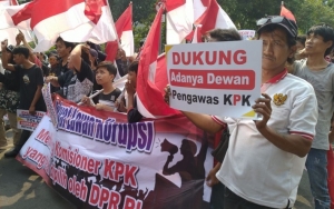 Demonstran Ngaku Diongkosi Demi Suarakan Dukungan Untuk Revisi UU KPK