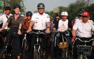 Bangun 63 Km Jalur Khusus, Anies Ingin Sepeda Jadi Sarana Transportasi Warga DKI