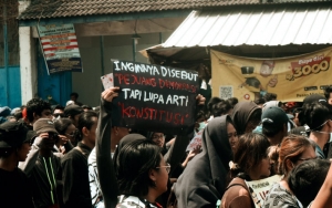 Rela Turun ke Jalan Protes Kebijakan Pemerintah, #RakyatDukungAksiMahasiswa Bergema di Twitter