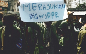 TNI-Polri Turunkan 18 Ribu Personel Amankan Demo Mahasiswa