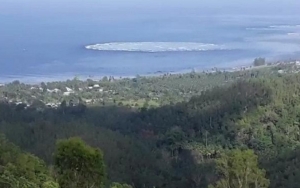Usai Gempa, Fenomena Aneh Ini Terekam di Laut Ambon