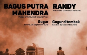 Mahasiswa Tewas Dalam Demo Kendari Kini Jadi Dua Orang