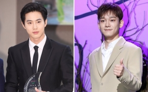 Momen Lucu Saat Suho EXO Pergoki Chen Pakai Barang-Barangnya ke Bandara