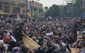Tak Hanya Mahasiswa, Rombongan Pelajar SMA Turut Ramaikan Aksi 'Gejayan Memanggil' Jilid 2