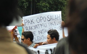 Dosen UMY Ikuti Demo Gejayan Memanggil Jilid 2, Ini Alasannya