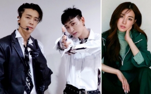 Donghae dan Eunhyuk Super Junior Reunian dengan Tiffany SNSD di Backstage 'SKF 2019' Jakarta