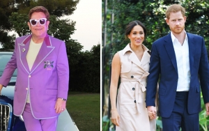 Elton John Dukung Meghan Markle dan Pangeran Harry Tuntut Media Inggris