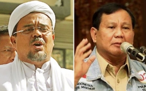 PA 212 Beri Target 100 Hari Untuk Pulangkan Habib Rizieq Jika Prabowo Jadi Menhan