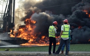 Warga Terdampak Kebakaran Pipa Pertamina di Cimahi Tuntut Ganti Rugi