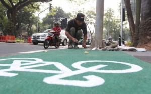Anggaran Jalur Sepeda DKI Sentuh Rp73 Miliar, Alasannya Sukses Bikin Mengernyit