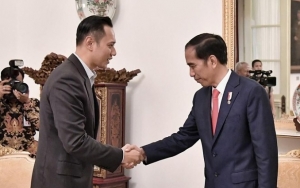 Perdana, AHY Temui Jokowi Usai Kabinet Indonesia Maju Terbentuk