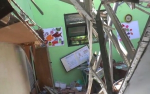 Polda Jatim Ungkap Potensi Ada Tersangka di Kasus Atap Runtuh SDN Gentong