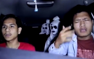Viral Video Pocong Kena Prank, Reaksi Kocak Korban Bikin Ngakak