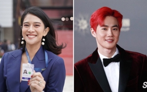 Dian Sastro Satu Acara Dengan Suho EXO, Dapat Sapaan Hingga Senyuman Bikin Fans K-Pop Iri