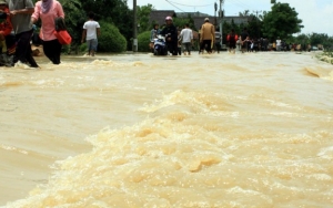 Banjir Menerjang Sumsel, 3 Desa Terendam dan 2 Jembatan Putus