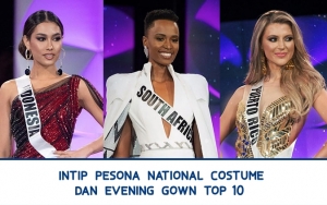 Miss Universe 2019: Ada Indonesia, Intip Mempesonanya National Costume dan Evening Gown Top 10