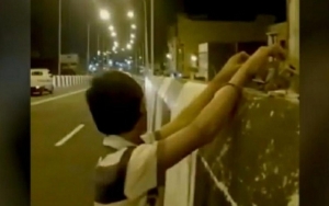 Dua Bocah 'Jahil' yang Mainkan Sakelar Lampu Flyover Karanganyar Ditangkap