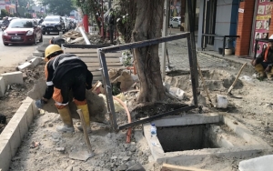 Proyek Trotoar Cikini Dikritik Tak Matang, Begini Jawaban Pemprov DKI
