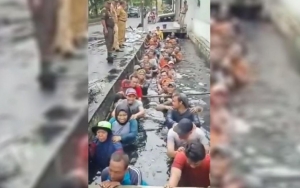 Heboh Honorer DKI Disuruh Berendam di Got, Walkot Sebut Sedang Selebrasi