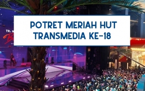 10 Potret Meriah HUT Transmedia ke-18, Kehadiran EXO dan NCT Dream Bikin Fans K-Pop Girang