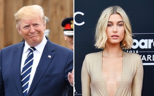 Donald Trump Dimakzulkan, Hailey Baldwin dan Selebriti Hollywood Bersukacita