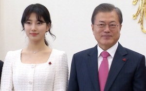 Suzy Cantik Bak Bidadari Saat Ketemu Presiden Korsel di Blue House, Netizen Hujani Pujian