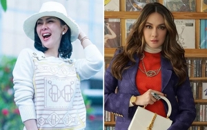  Sama-sama Branded, Harga Sepatu Sneakers Syahrini Lebih Mahal Dari Sweatshirt Luna Maya