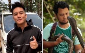  Ekspresi Boy William Ketakutan Dikalungi Ular Panji Petualang Bikin Ngakak