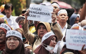 PGRI Nilai Sekolah Akan Lumpuh Bila Tenaga Honorer Dihapus