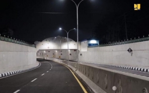 Terowongan Terpanjang Se-Indonesia Di Bawah Bandara Yogyakarta Resmi Dibuka