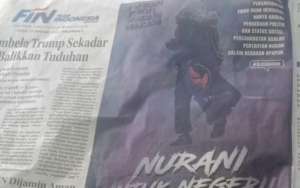Heboh Foto Pendemo Lutfi Diedit Bawa Bendera NasDem, DPP Tegaskan Tak Terkait Partai
