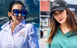 Aib Syahrini-Adik Berhijab Jongkok Manja dan Ngerokok Bareng Luna Maya, Imej Alim Sirna?