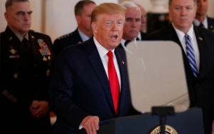Trump 'Kepleset' Sebut Masjid Al-Aqsa Jadi 'Al-Aqua', Jadi Bahan Meme Netizen