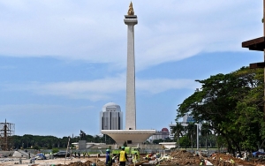Setneg Sebut Revitalisasi Monas Beda Jauh Dengan Hasil Desain Sayembara